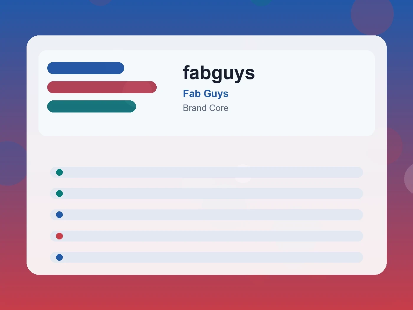 Fab Guys fabguys guide visual