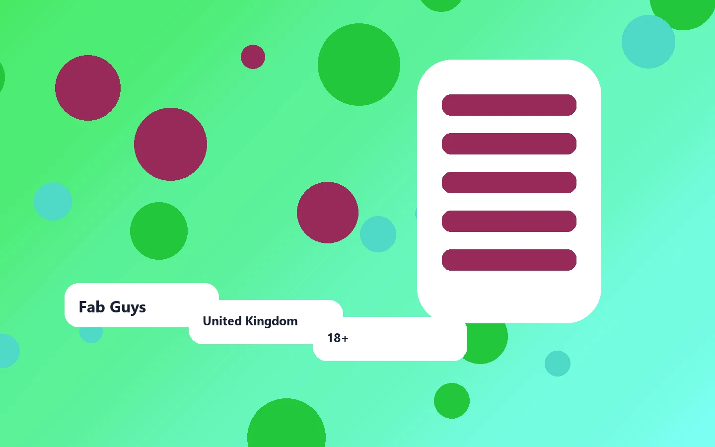 Fab Guys user guide